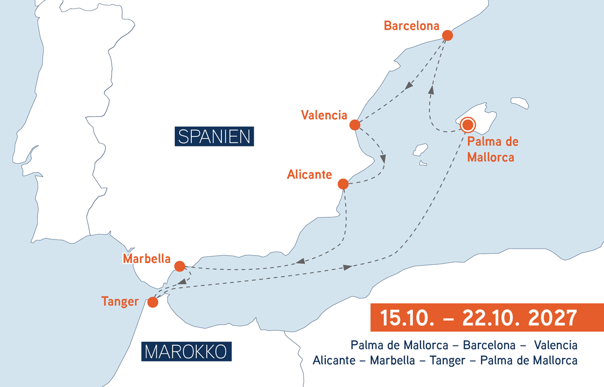 Gay Cruise Spanien 2027